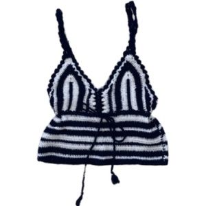 ZARA Knit Crochet top